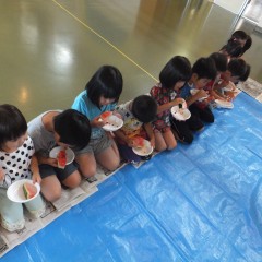 分園すいか割り２